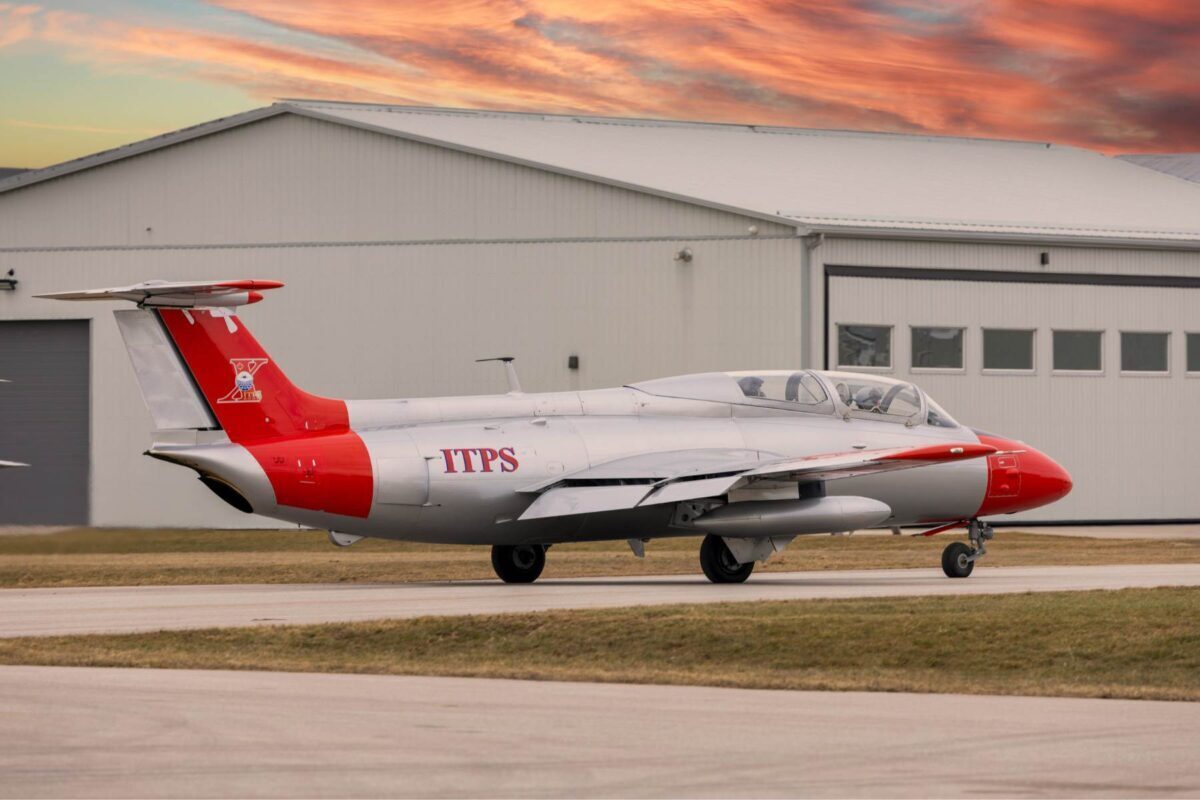 L29 taxiing from ITPS ramp