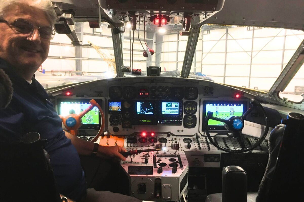 ATLAS Cockpit HU-16 with Giorgio Clementi