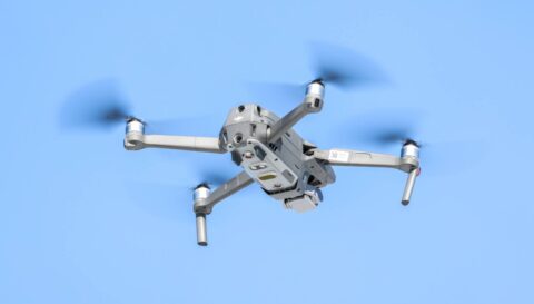drone flying up