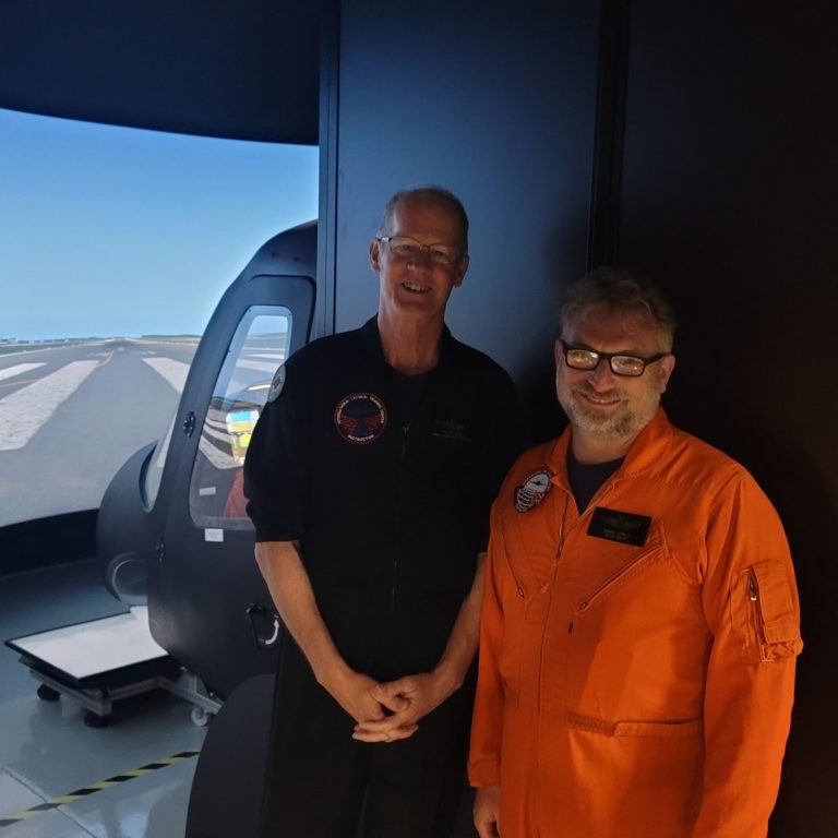 Entrol simulator arrives at ITPS for commissioning, with Steve Bigg