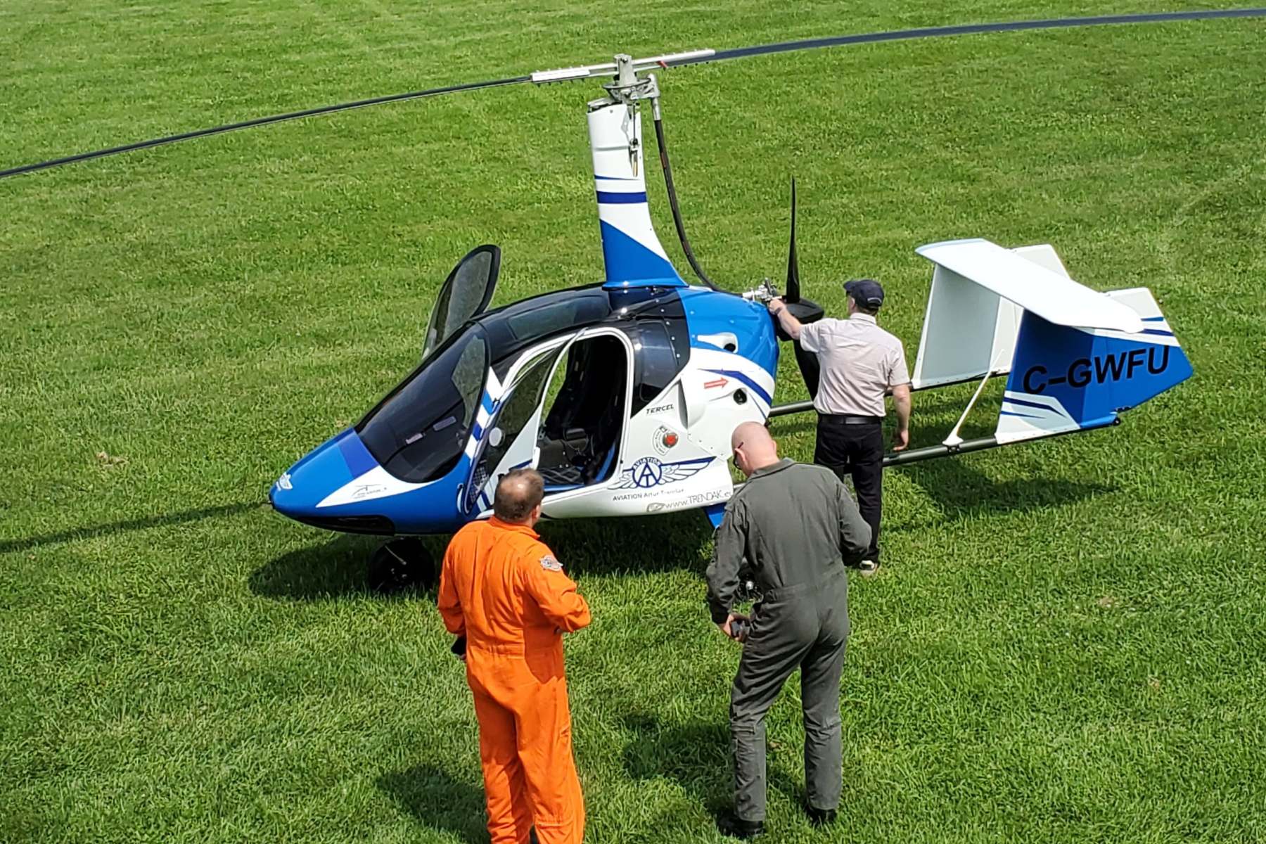 Gyrocopter presentation - FLY SORGUE VENTOUX