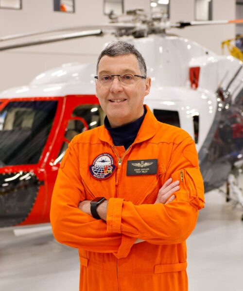 David Ostler | New Rotary Wing Flight Test Instructor at ITPS