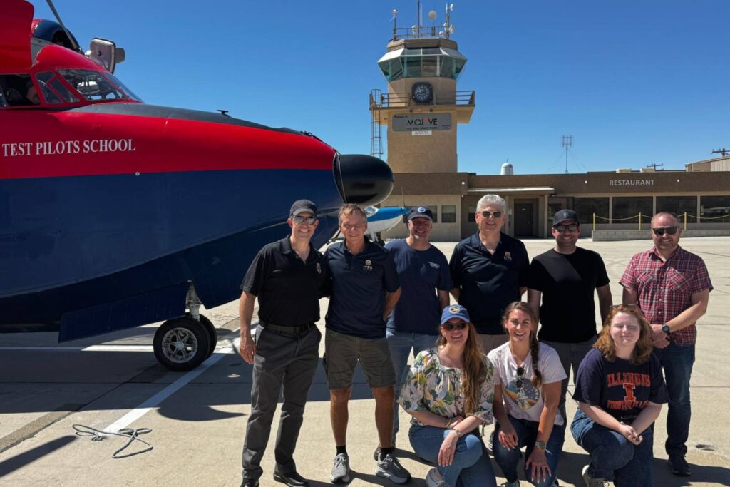 2 ITPS Team at Mojave Space and Air Port with HU-16