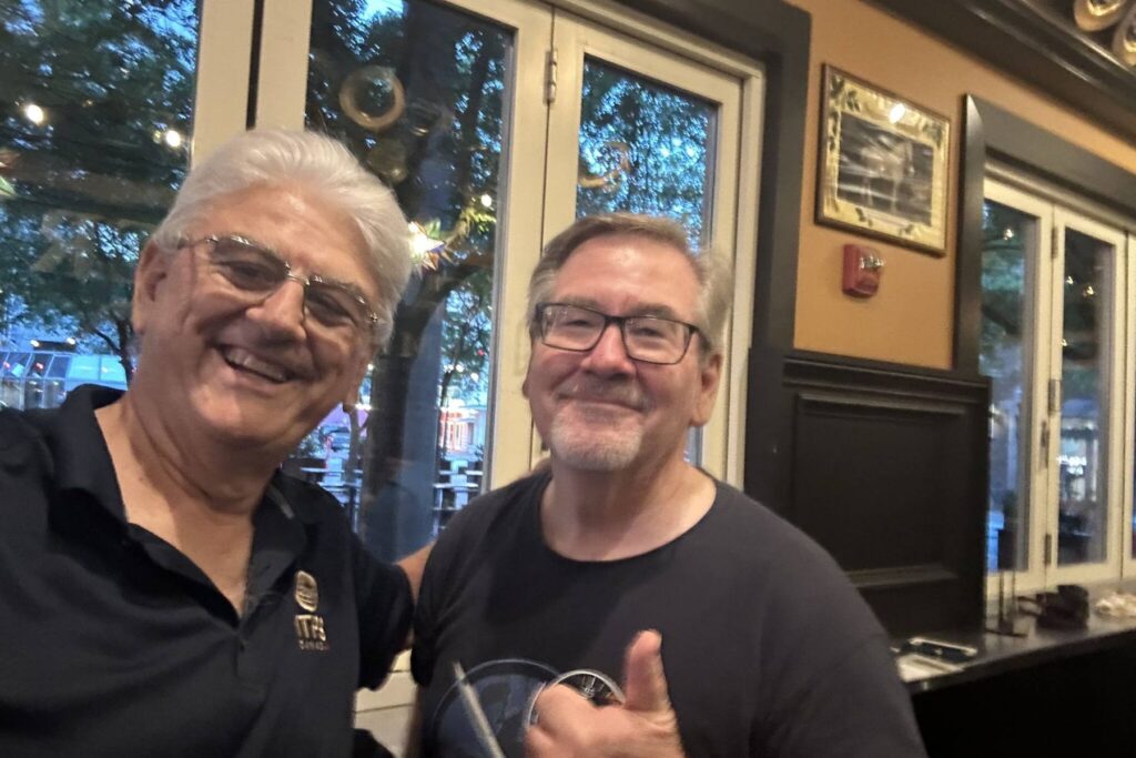 4 Giorgio Clementi with James Sergeant