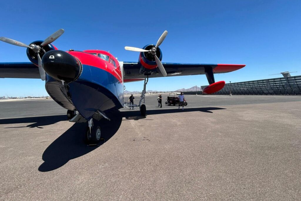 5 front of HU-16 on ramp