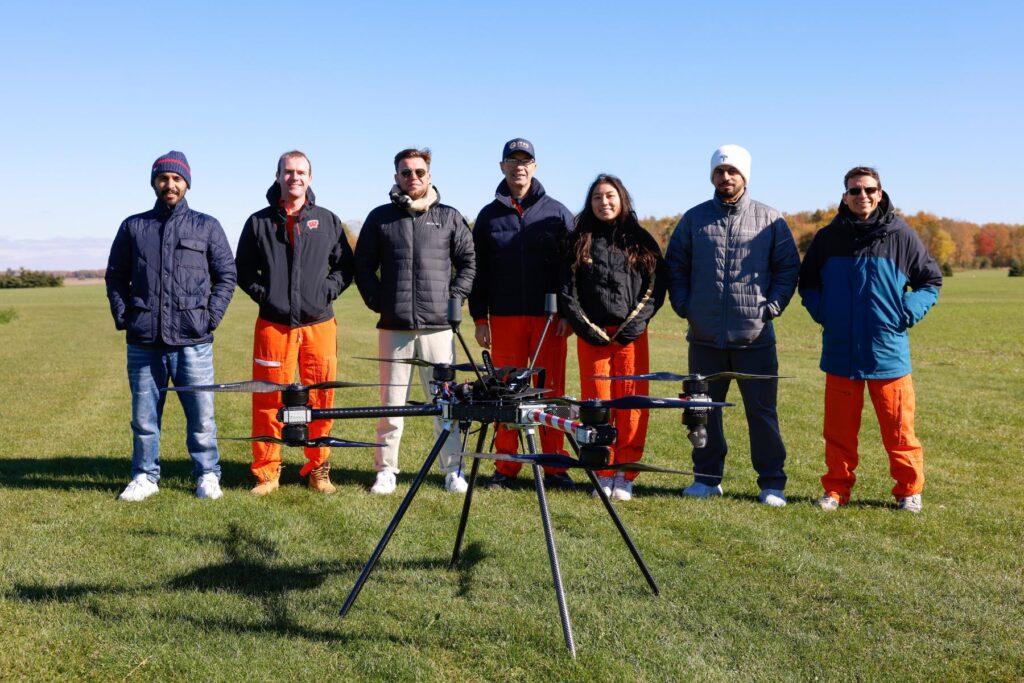 ITPS uas course and masters course join together with Callisto 50 drone