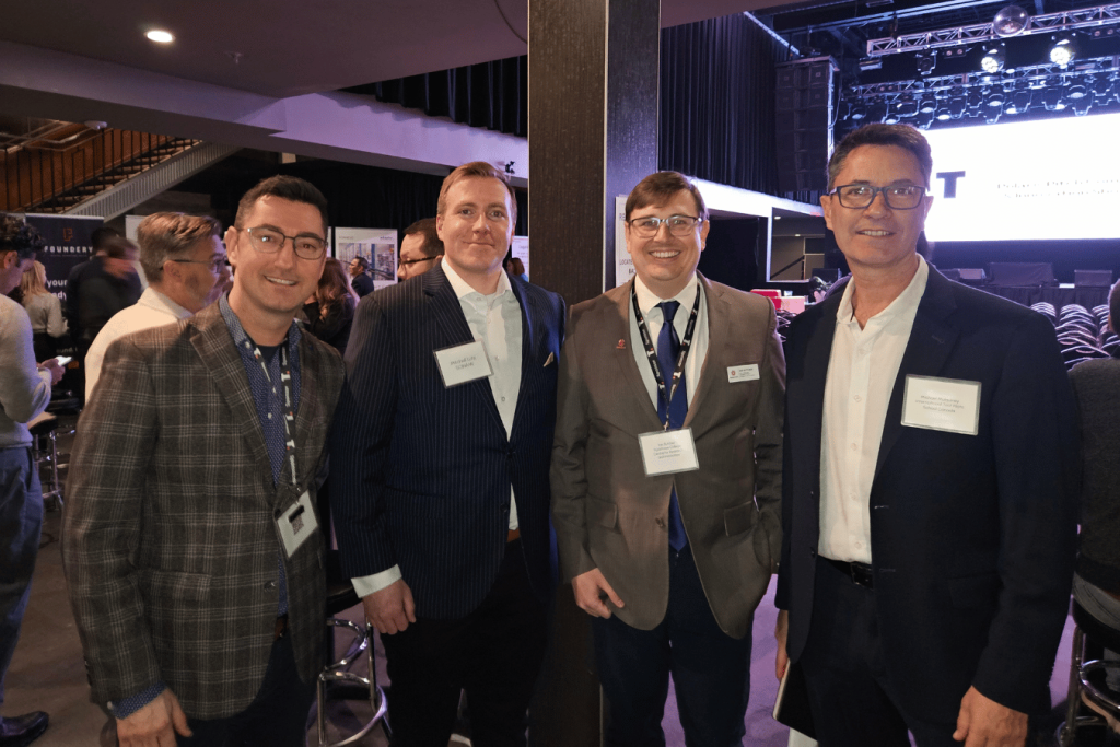 3 UAS head of training, Michael Mulquiney with attendees at TechAlliance event