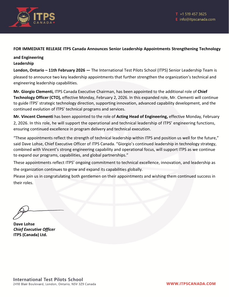 press release document