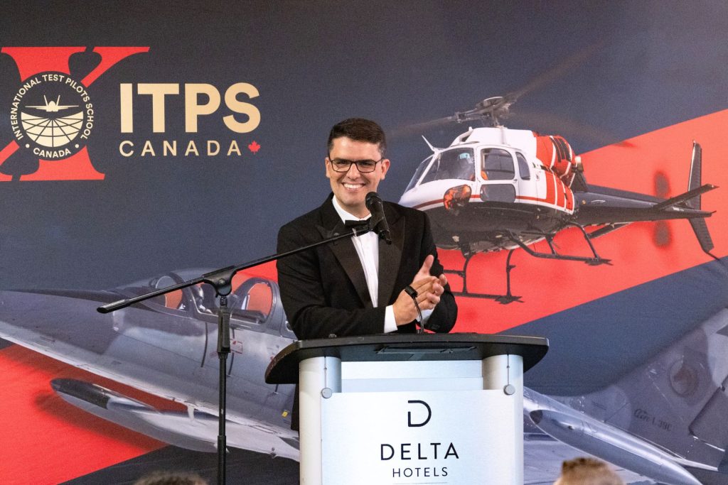 1781829987558 Thiago Macedo, head of training, ITPS, gives speech to ITPS graduates
