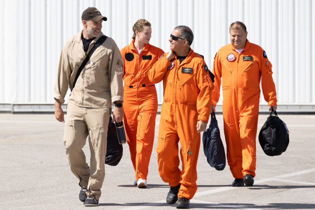 ITPS instructors with students walking