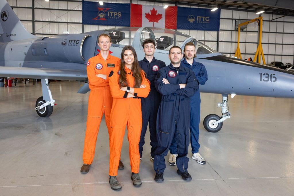 1783536390718 ITPS students in front of L39 jet