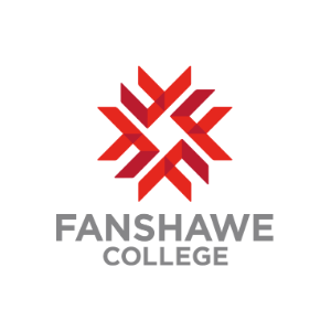 Affiliates fanshawe college logo stacked